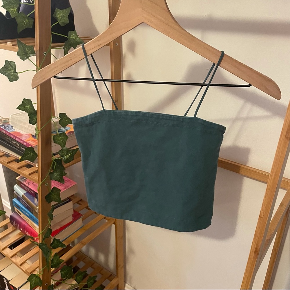 AE Crop Bungee Strap Tank